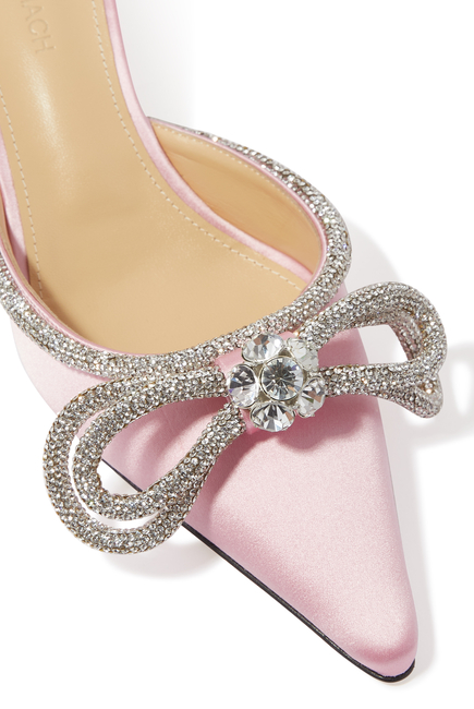 Double Bow Crystal Mules